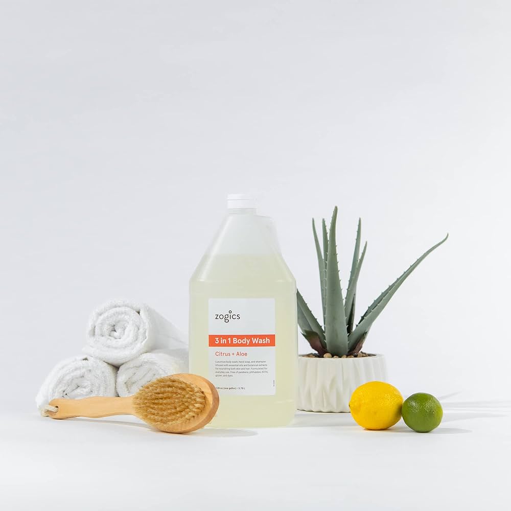 Amazon.com : Zogics 3-in-1 Body Wash – Body Soap, Shampoo